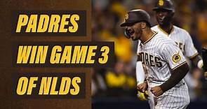 Padres Win Game 3 and Take 2-1 Lead in NLDS | San Diego Padres vs Los Angeles Dodgers Highlights