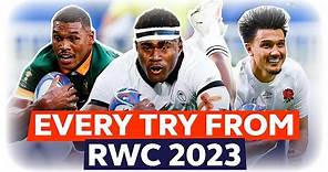 ULTRA LONG-FORM | All 325 tries from Rugby World Cup 2023!