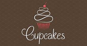Cupcake logo design background, a Food Illustration by PushLogo