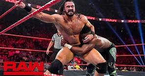 Cedric Alexander vs. Drew McIntyre: Raw, Aug. 12, 2019