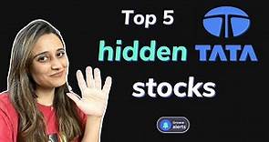 Top 5 hidden Tata stocks I Tata group stocks | CA Aleena Rais
