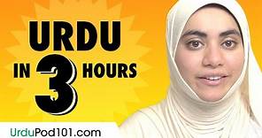 Learn Urdu in 3 Hours: Basics of Urdu Speaking for Beginners