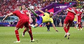 VÍDEO | Simplemente espectacular: La tijera de Richarlison que ya es el gol del Mundial - Eurosport