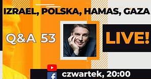 Izrael, Polska, Hamas, Gaza | Tomasz Lis LIVE! 04.04.2024