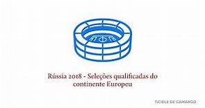 Russia 2018 - Qualified European teams