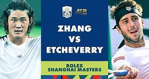 Zhizhen Zhang vs Tomas Martin Etcheverry Highlights | Rolex Shanghai Master 2023