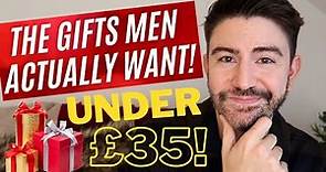 CHRISTMAS GIFT GUIDE FOR HIM 2023 *WHAT MEN ACTUALLY WANT* UNDER £35 | MR CARRINGTON