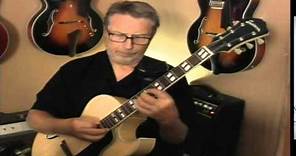 Eastman Archtop Guitar AR371ce Demo by Rich Severson @ GuitarCollege.com