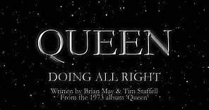 Queen - Doing All Right (Official Lyric Video)