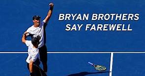 Five-time US Open champions Bob and Mike Bryan say farewell!