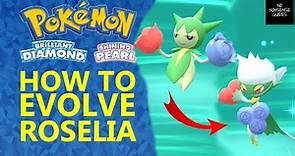 How to Evolve Roselia in Pokemon Brilliant Diamond & Shining Pearl