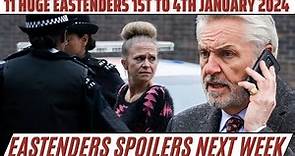 EastEnders 2024: 11 Huge Explosive Spoilers Unveiled! (1st January to 4th January 2024 | #eastenders