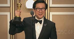 Oscars: Ke Huy Quan, Best Supporting Actor | Full Backstage Interview