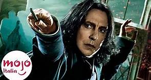 Top 10 MOMENTI di SEVERUS PITON nella saga di Harry Potter