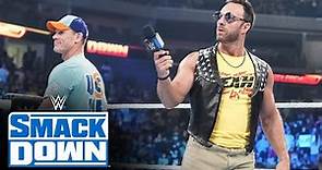 FULL SEGMENT — John Cena and LA Knight turn the tables on Roman Reigns: SmackDown, Oct. 13, 2023