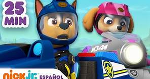 Paw Patrol, Patrulla de cachorros | ¡35 MIN de los Moto Pups! | Nick Jr. En Español