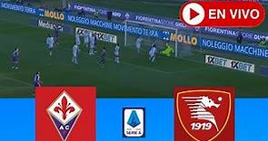 Salernitana vs Fiorentina EN VIVO | Italia Serie A | Partido en vivo de hoy