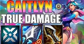 TRY THIS BUILD ON CAITLYN IS FREE LP !!! True Damage Caitlyn Tft set 10