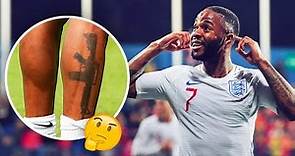 Raheem Sterling's tattoo which caused a huge scandal in England - Oh My Goal