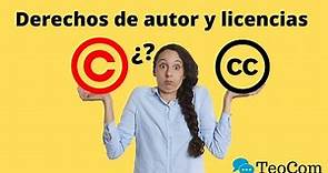 Derechos de autor y licencias