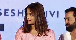 Actress Saiee Manjrekar CUTE Visuals At Major Movie Press Meet | TFPC