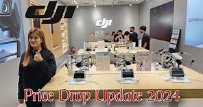 DJI Price Drop Update 2024 / DJI Concept Store SM Mega Mall / DJI All Drone / Osmo Action 4
