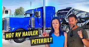 HDT (Heavy Duty Truck) RV Hauler | Peterbilt + 5TH Wheel | RV Living | Reset Your Journey