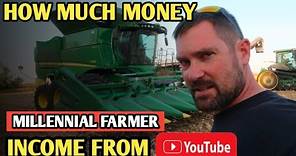 HOW MUCH MONEY DOES MILLENNIAL FARMER CHANNEL EARN FROM YOUTUBE