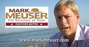 Mark Meuser calls the current Secretary of State Incompetent