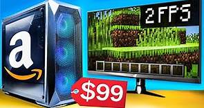 Can Amazon’s CHEAPEST Gaming PC Run Minecraft?