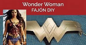Wonder Woman belt DIY /// fajón de la Mujer Maravilla