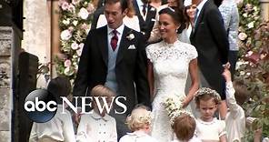 Royal family comes out for Pippa Middleton's wedding