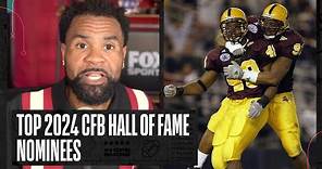 Top 2024 CFB Hall of Fame Nominees: Mike Vick, Terrell Suggs, Peter Warrick!