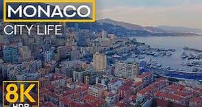Exploring MONACO in 8K HDR - Relaxing City Life of the Second-smallest Sovereign State in the World