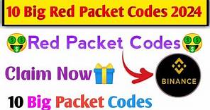 10 Red Packet Codes Today 2024 || Red Packet Code Today 2024 || Red Packet Gift box 2024 #redpacket