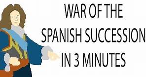 War of the Spanish Succession | 3 Minute History