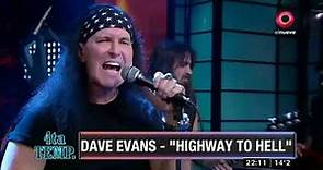 Dave Evans - Highway to Hell (AC DC) en vivo en Canal 9 Argentina