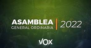 🔴 DIRECTO | ASAMBLEA GENERAL ORDINARIA 2022