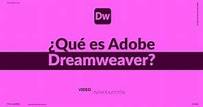 ¿Qué es Adobe Dreamweaver?