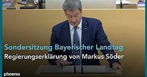 Sondersitzung Bayerischer Landtag