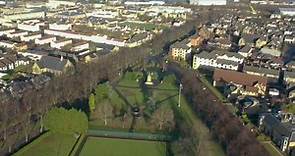 Scotdrone - Zetland Park, Grangemouth - an oasis in the...