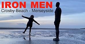 The IRON MEN of Crosby Beach Merseyside - Another Place