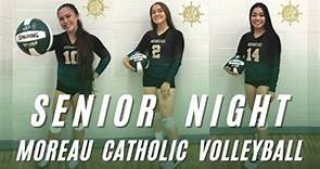 Senior Night 2021 - Moreau Catholic Girls Volleyball