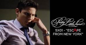 Pretty Little Liars - Holbrook Finds Out About Ezra's Shooting - "EscApe From New York" (5x01)