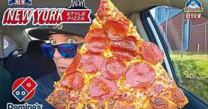 Domino's® New York Style Pizza Review! 🗽🍕 | Better Than Brooklyn Style? | theendorsement