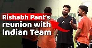 T20 World Cup 2024: Rishabh Pant Ready For Comeback, Spotted With Virat & Rohit