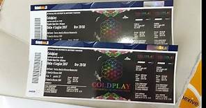 Tutorial come comprare i biglietti su Ticketone - Biglietti Coldplay