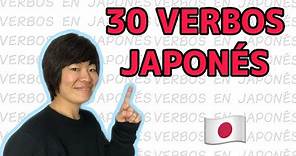 30 VERBOS básicos en JAPONÉS con EJEMPLOS y CONJUGADOS