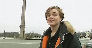 Young DiCaprio in Paris 1995