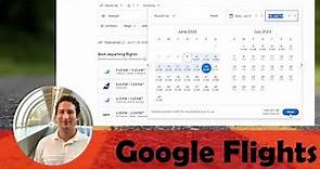 Google Flights | Track Price Changes, Search Flight Options, Select Multiple Origins/Destinations